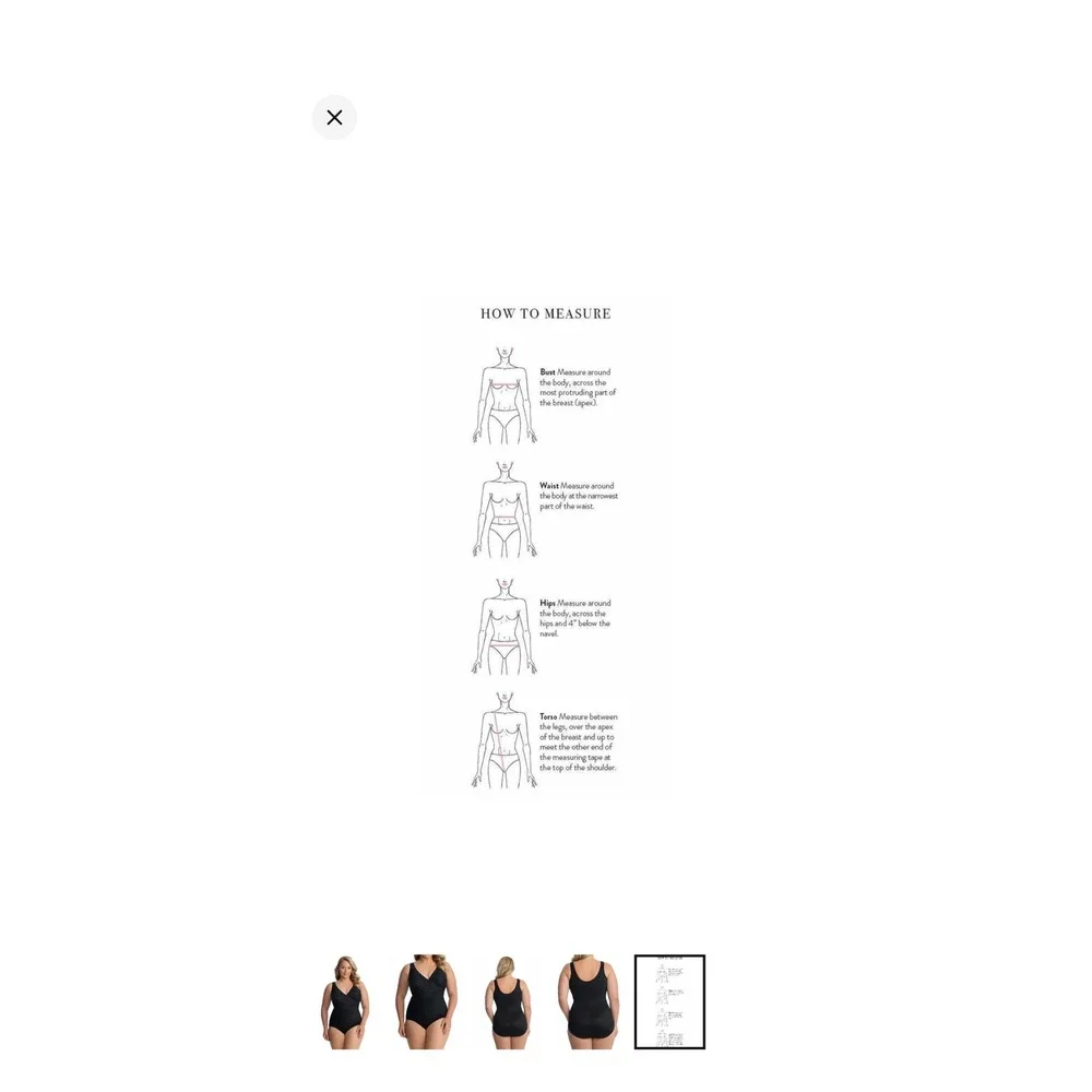Miraclesuit Oceanus One Piece Swimsuit Women 16 Black Tummy Control New